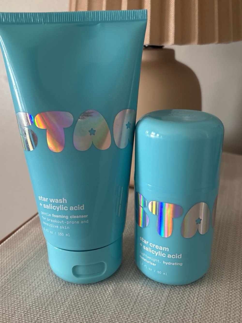 StarFace Wash & StarFace Cream Moisturizer Set — Blue